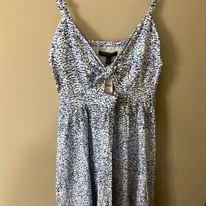 Tie Front Dress -Tall XS - Banana Republic